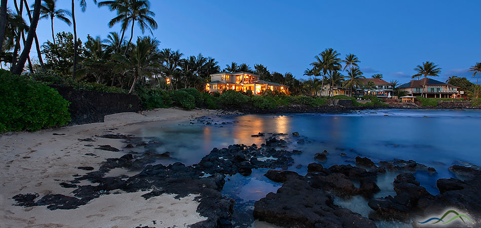 Sandy Beach House - Parrish Kauai Oceanfront Rentals