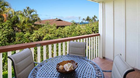 Nihi Kai Villas at Poipu #502 - Dining Lanai View - Parrish Kauai